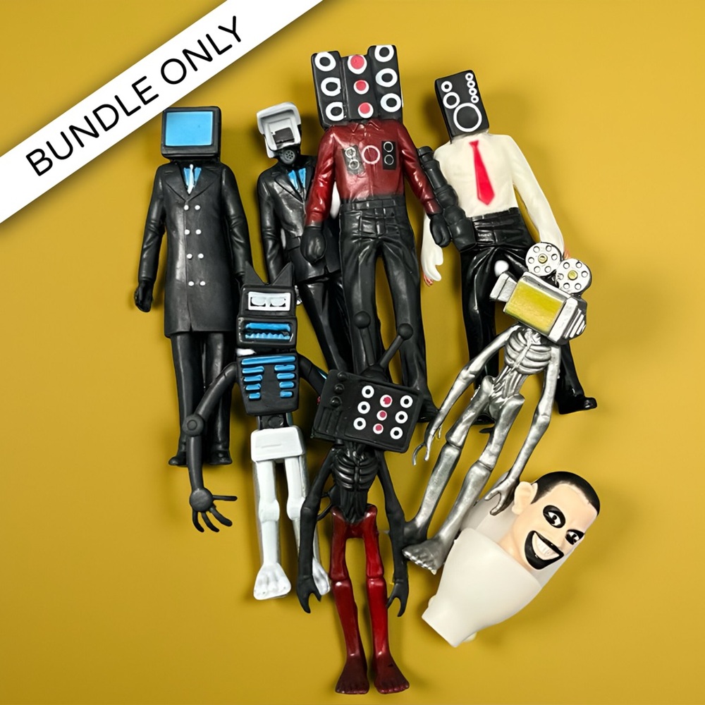 ✨ Skibidi Toilet Figure Toys